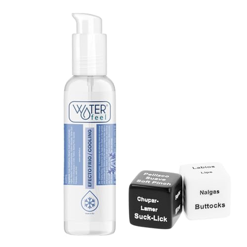 Lubricante Íntimo Efecto Frío 150 ml | Gel Lubricante Base Agua Refrescante | Sensación Fresca para Parejas | Textura Suave y Deslizamiento Duradero