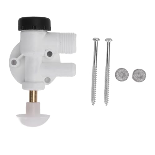 Image of 385314349 RV Water Valve Kit Leak Plastic Toilet Valve Replacement for 210 510 706 709 748 RV Toilet Water Valve