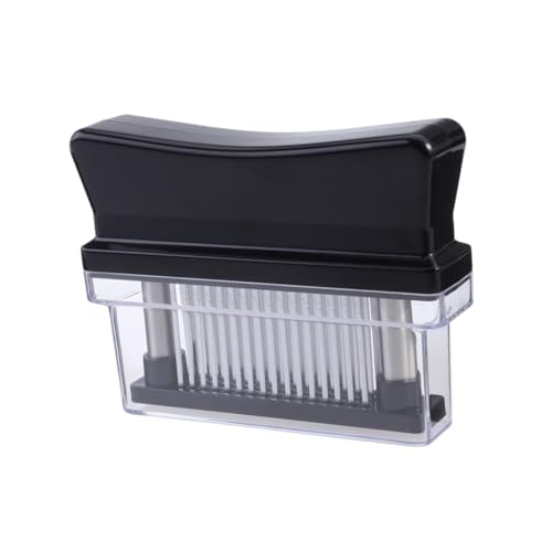 Alipis Inteneritore per Carne con Lame in Acciaio Inossidabile Strumento da Cucina Ergonomico Antiscivolo per Pollo Manzo Maiale e Pesce Facilita La Marinatura e Riduce i Tempi di Cottura