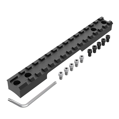 Eastern Tactical Supply Remington 700 Long Action/Short Action Picatinny Rail Mount (Long Action-Black)