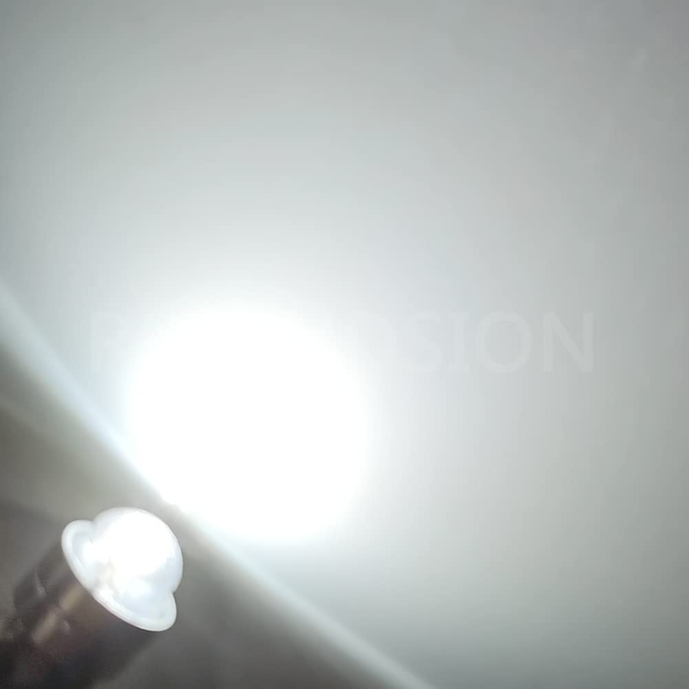 Ruiandsion Lot de 2 apoules LED E10 4,5 V - 6 V - Culot à vis E10