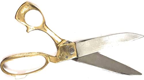 HBS Scissor 9 inch Brass Handle for cutting cloth (Set of 1) Scissors (B09NJGZSLN) Amazon Price History, Amazon Price Tracker