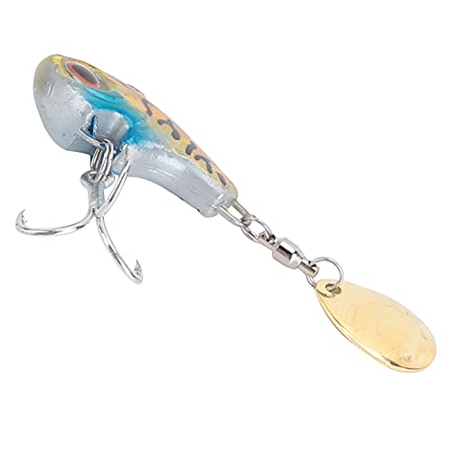 Zinken Lokt Roterende Staart, duurzaam VIB Hard Visgerei Mini Levensechte Aantrekkelijke Metalen Mini VIB met Lepel voor Forelvissen - Image 4
