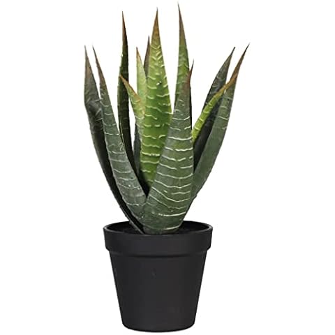 Blooming Artificial Aloe Vera Plant 30cm Cover