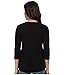 Mod-O-Doc Women's Cotton Jersey 3/4 SLV Scoopneck Tee