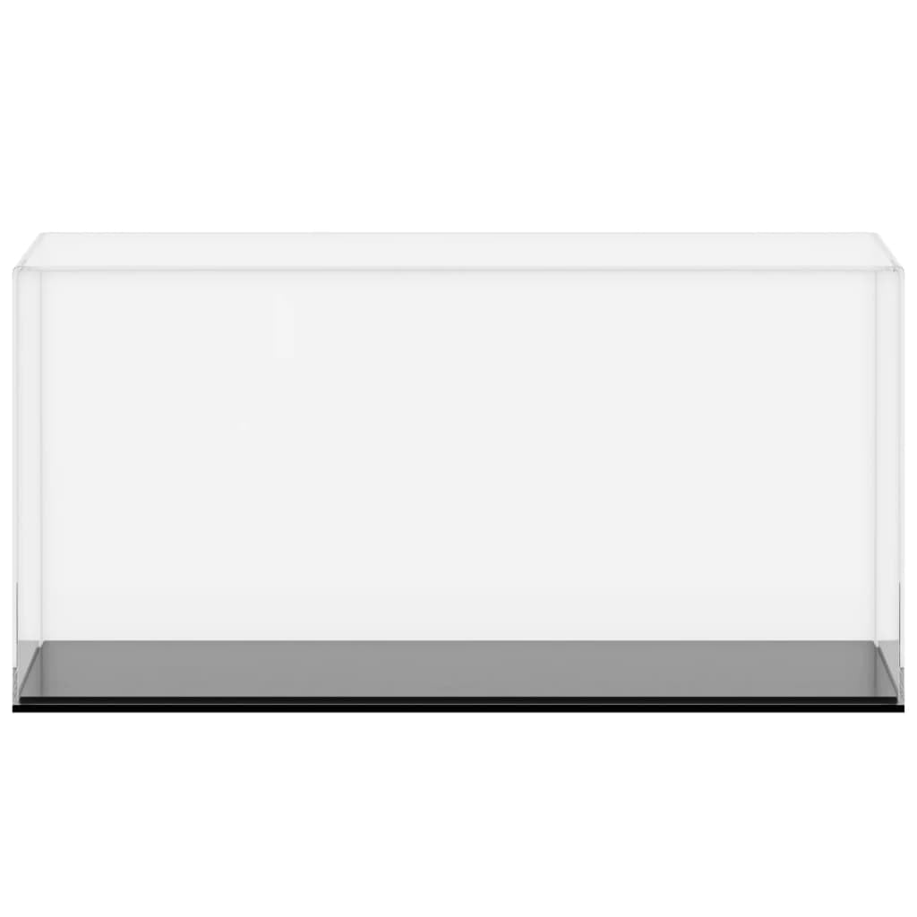 Caja de exposición acrílico Transparente 24x12x11 cm, Vitrinas para Colecciones, Vitrina Expositora para Colecciones, Vitrina para Perfumes, Vitrina Expositora - SPU:154899