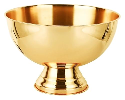 Cubo de hielo dorado para fiestas y hoteles con capacidad de 13,5 l 2