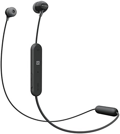 Sony WI-C300 Wireless In-Ear Headphones with Bluetooth/NFC - White