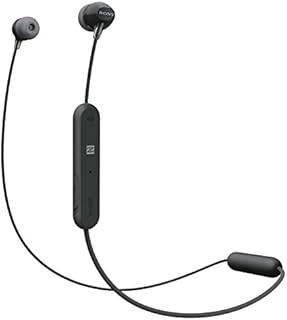 Sony WI-C300 Wireless In-Ear Headphones with Bluetooth/NFC - White