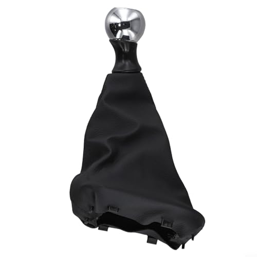 Shophubio Pommeau de levier de vitesse 5 vitesses pour Berlingo II et modèles 2008-2018 - Pommeau de levier de vitesse manuel en cuir et ABS pour 307 CC 308 207