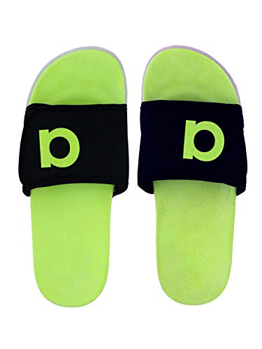 Image of AADI Men's Synthetic Leather Daily Casual Sliders /Flip Flop & Slippers