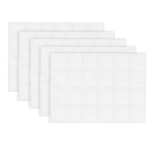 Zerodis - Reusable Ice Sheets for Cooler, 5PCS Dry Ice Packs Flexible Cold Ice Blanket for Shipping Freezing Food Keeping Beverage Cold