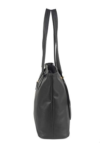 Bolsa De Ombro Tiracolo ,Gash, Feminino, Preto, G