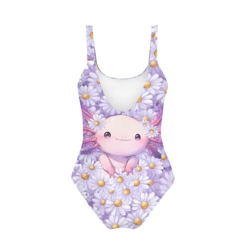 Image of Teens One-Piece Swimsuit Training Athletic Bathing Suits Quick Dry Beach Sport Swimwear Girls Dance Tank Leotards