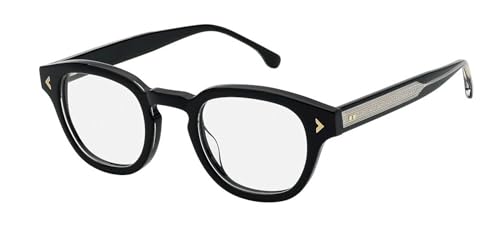 Lozza VL4296 0Z50 NERO+ CRISTALLO 47/24/145 男性用メガネフレームのサムネイル