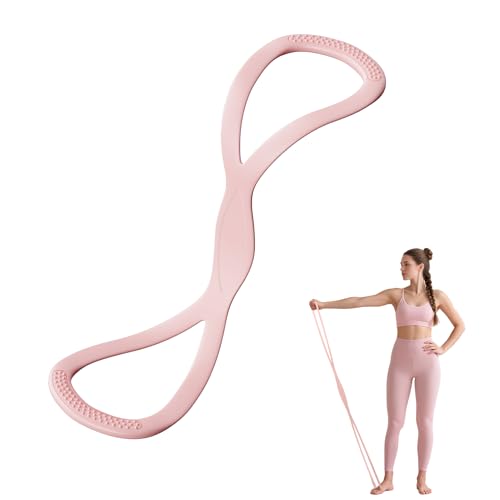 Fitnessbänder,8 Förmige Widerstandsbänder Resistance Bands Trainingsbänder Klimmzug Bänder für Damen Krafttraining,Yoga,Pilates,Rosa,25 LB Fitnessbänder,8 Förmige Widerstandsbänder Resistance Bands Trainingsbänder Klimmzug Bänder für Damen Krafttraining,Yoga,Pilates,Rosa,25 LB