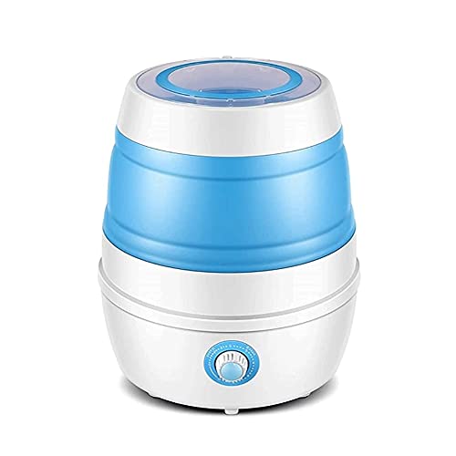Mini Portable Washing Machine for Compact Laundry 5.7lbs Capacity Small Semi-Automatic Compact Washer with Timer Control Single 