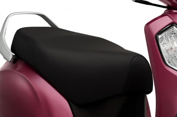 Image of Premium Water Resistant Seat Cover for Suzuki Access 125 Durable Black Stretchable Scooty Seat Protection Cover Design (Black - 4)