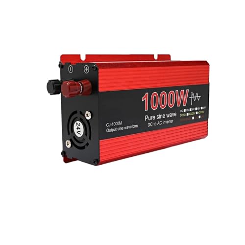 Power Inverter Inversores Solares para Coche De 1000 W 2000 W 2200 W Y 3000 W CC 12 V 24 V A CA 220 V Voltaje 50/60 Hz Inversor De Onda Sinusoidal Pura. Convertidor(12V,110V60hz,1000W)
