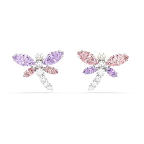 Swarovski x Ariana Grande Collezione, Tagli misti, Libellula, Placcato rodio