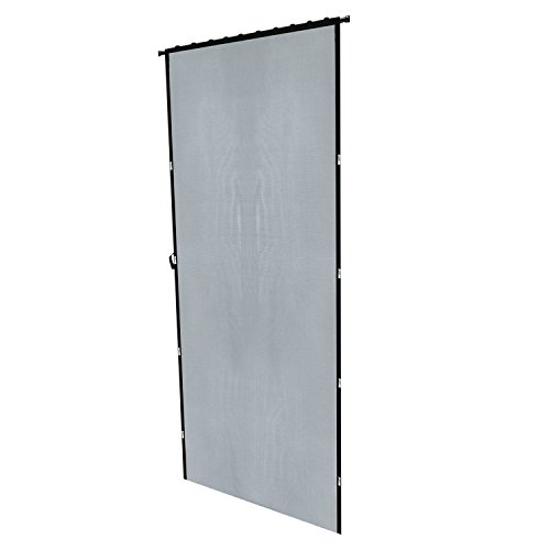 Hanging Door Screen, 87H X 43W Front Instant Screen Door Mesh