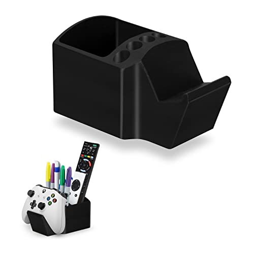 Image of BRAINWAVZ Game Controller, TV Remote Control & Pens Pencils Stationery Storage Desktop Organizer Holder, Universal Design for Xbox ONE PS5 PS4 PC Gamepads, Reduce Clutter (D04)