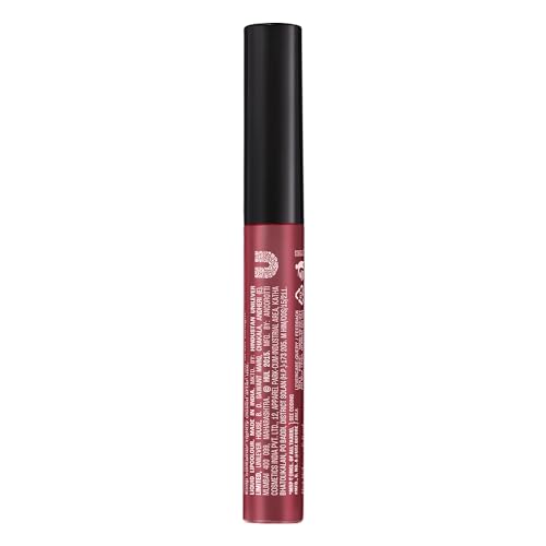 Image of Lakme Forever Matte Liquid Lip Colour, Long-Lasting Liquid Lipstick, Lightweight & Transferproof, Smudgeproof - Pink Dust 5.6ml (Pack of 2)