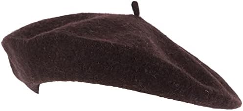 Hat To Socks Wool Blend French Beret for Men and Women in Plain Colours