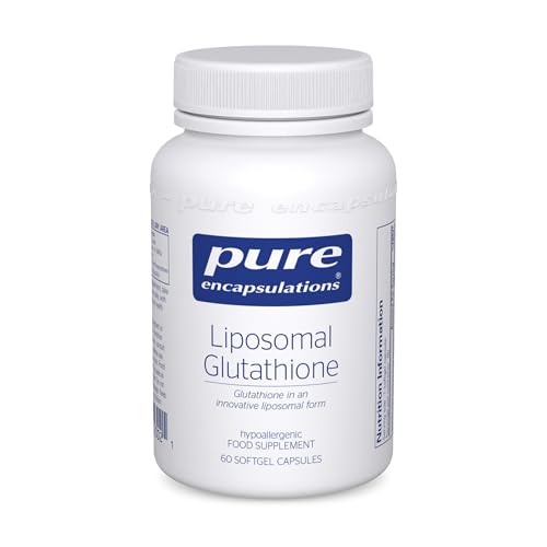 Pure Encapsulations Liposomal Glutathione - Immune and Detox Support for Overall Cellular Health - 60 Capsules