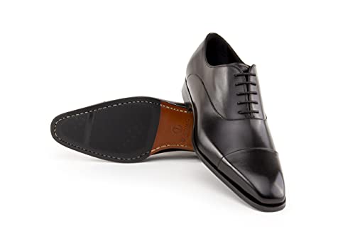 Zapatos de vestir para hombres tipo Blucher con suela de goma ligera y confort extremo