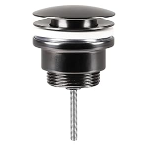 Differnz afvoerplug – pop-up – design – gun metal