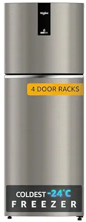 Whirlpool 235 L 2 Star Frost Free Double Door Refrigerator (Gross Cap 265 ltr NEO DF278 PRM ARTEMIS STEEL(2S)-TL)