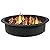 Sunnydaze 2mm Thick Steel Fire Pit Ring Insert - DIY Above or In-Ground Liner - 45-Inch Outer Diameter (39-Inch Inner Diameter)