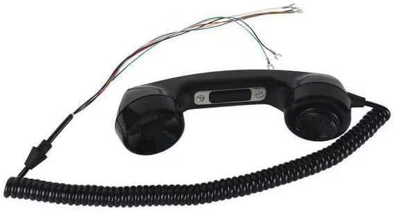 Handset Kit, Black, Plastic, Mfr: 12515-007-A