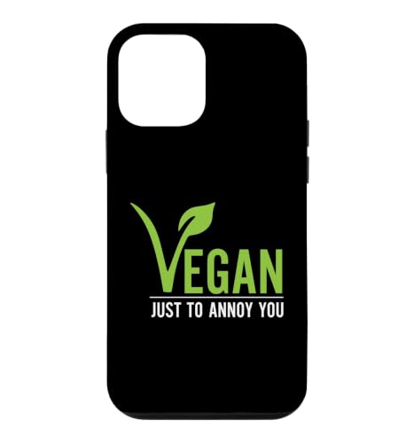 Funny Vegan Just to Annoy You Case for iPhone 12 mini