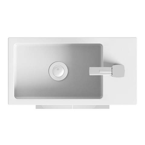 400mm Floor Standing Bathroom Vanity Unit With Basin - Image 5