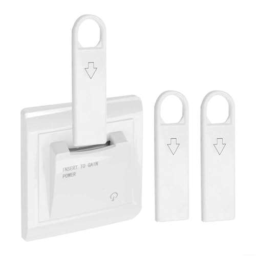 CYRENT Interruttore di alimentazione della carta dell'hotel 40A 86 Tipo con 3 schede Soluzione di risparmio energetico Supporta 8800W Nessun ritardo interruzione di potenza per condizionatore d'aria