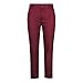 Men's Fashion Stretch Dress Pants Slim Fit Plaid Skinny Long Pants Casual Style Business Golf Dress Pants with Pocket Wine