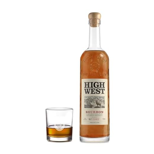 High West Bourbon Whiskey, 750 mL Bottle, 92 Proof