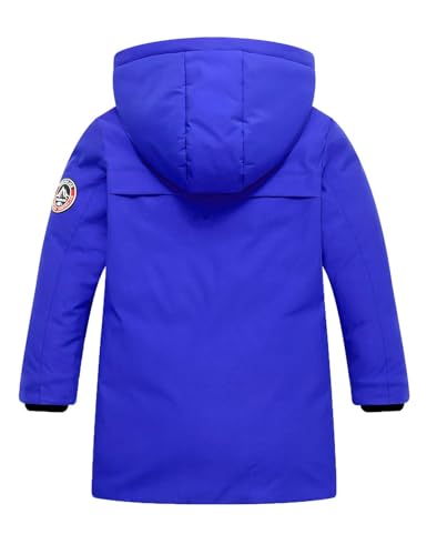 Boys Down Coat Kids Water Repellent Puffer Jacket Hooded Padded Outwear2