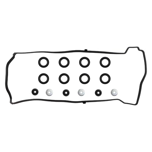 Image of Valve Cover Gasket set VS50614R Compatible with Honda Accord /Civic /CR-V /Element /Crosstour 2003-2015, Compatible with Acura RDX, RSX, TSX 2.0L 2.3L 2.4L 12341-R40-A00