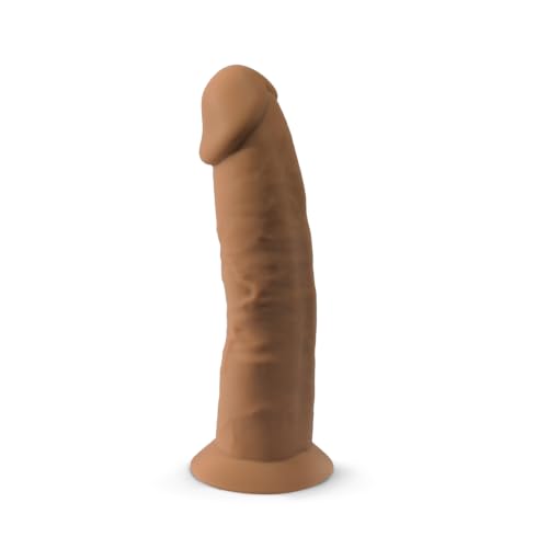 SILEXD Gode Réaliste Caramel Double Densité N° 2 19 cm