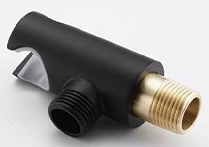 GABRYLLY Black Shower Holder 1750(D) unit, showing the main body and threaded connections.