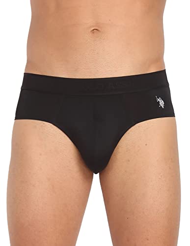 Image of U.S. Polo ASSN. Men's AB001 Microfiber Brief with Quick Dry Feature - Pack of 1