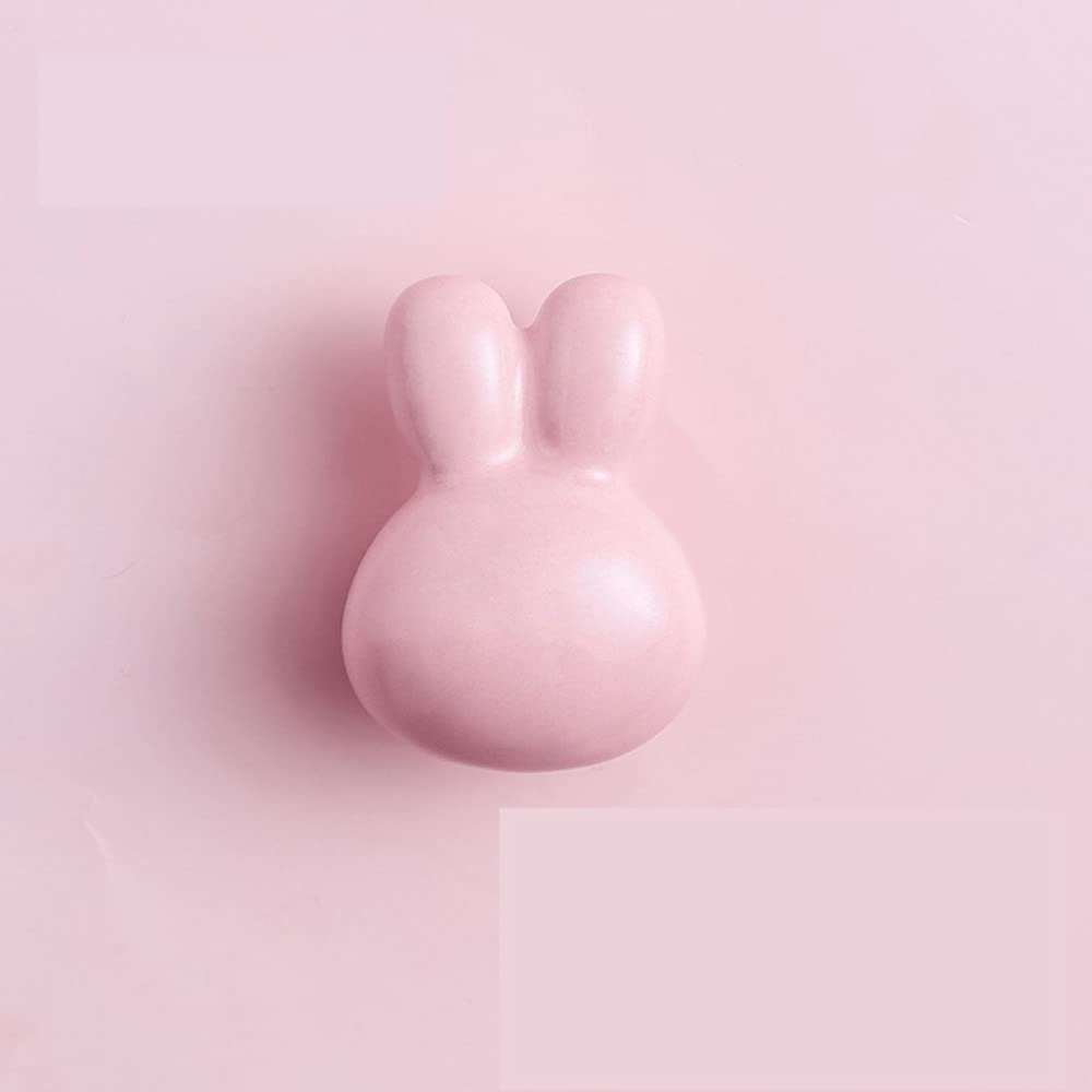 Boutons de commode lapin en céramique pour rénover un meuble usé