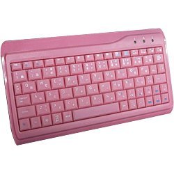 Amazon.co.jp: AOTECH 日本語78キー スリムミニキーボード [ ピンク