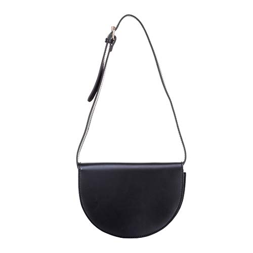 MINISO Women's Simple Bucket Shoulder 