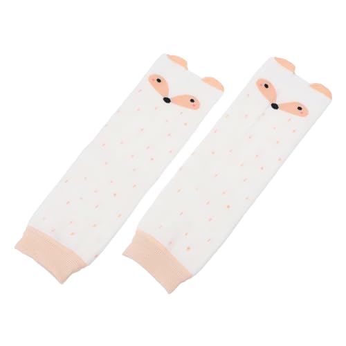 Soft Leg Warmer for Toddlers Winter Elbow and Knee Pads Cartoon Fox Design