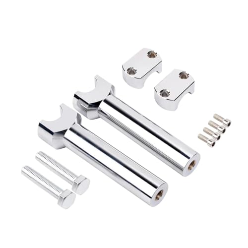 Manillar De Motocicleta Elevadores 25mm Abrazadera Extensor Custom Cruiser 2