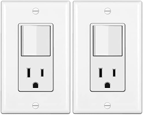 Amazon.com: Bryant Electric USBB102W 15 Amp 125V Decorator USB Switch ...